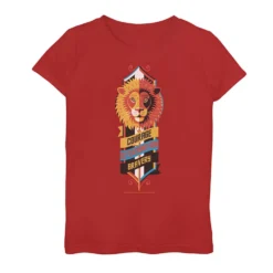 Girls 7-16 Harry Potter Gryffindor Courage Logo Tee
