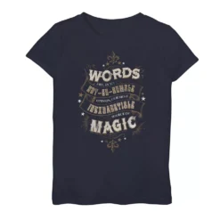 Girls 7-16 Harry Potter "Words Are An Inexhaustible Source Of Magic" Tee
