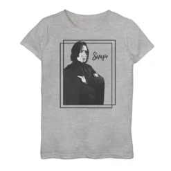 Girls 7-16 Harry Potter Professor Snape Simple Framed Portrait Tee
