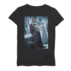 Girls 7-16 Harry Potter Goblet Of Fire Ron Yule Ball Character Poster Tee