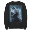 Men's Harry Potter Hagrid And Madame Maxim Character Poster Fleece Graphic Pullover -Harry Potter 4250120