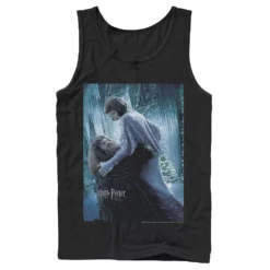 Men's Harry Potter Hagrid And Madame Maxim Character Poster Graphic Tank Top