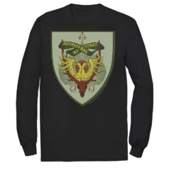Men's Harry Potter Durmstrang Crest Long Sleeve Graphic Tee