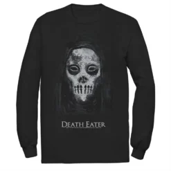 Men's Harry Potter Death Eater Portrait Long Sleeve Graphic Tee