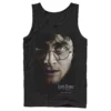 Men's Harry Potter Deathly Hallows Harry Character Poster Graphic Tank Top -Harry Potter 4250566