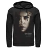 Men's Harry Potter Deathly Hallows Hermione Character Poster Graphic Pullover Hoodie -Harry Potter 4250604