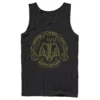 Men's Harry Potter Hufflepuff Symbol Line Art Graphic Tank Top -Harry Potter 4251103