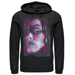 Men's Harry Potter Bellatrix Lestrange Text Overlay Pullover Hoodie