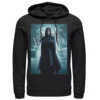 Men's Harry Potter Half-Blood Prince Snape Character Poster Graphic Pullover Hoodie -Harry Potter 4251672 Black