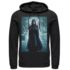 Men's Harry Potter Half-Blood Prince Snape Character Poster Graphic Pullover Hoodie