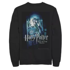 Men's Harry Potter Half-Blood Prince Luna Lovegood Poster Fleece Graphic Pullover