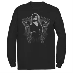 Men's Harry Potter Bellatrix Lestrange Dripping Portrait Long Sleeve Graphic Tee