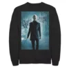 Men's Harry Potter Half-Blood Prince Draco Malfoy Character Poster Fleece Graphic Pullover