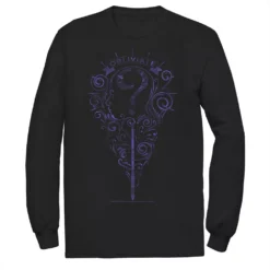 Men's Harry Potter Deathly Hallows 2 Obliviate Long Sleeve Tee