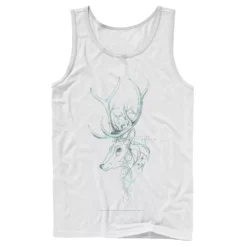 Men's Harry Potter Expecto Patronum Stag Line Art Tank Top