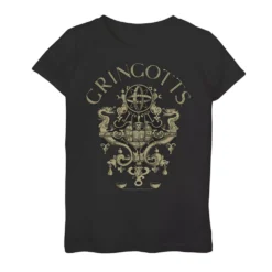 Girls 7-16 Harry Potter Gringotts Logo Graphic Tee