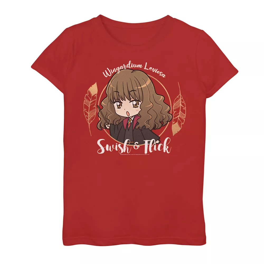 Girls 7-16 Harry Potter Hermione Granger Swish And Flick Anime Portrait Graphic Tee 3 Girls 7-16 Harry Potter Hermione Granger Swish And Flick Anime Portrait Graphic Tee