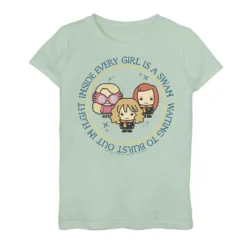 Girls 7-16 Harry Potter Swan Flight Graphic Tee