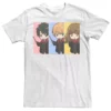 Men's Harry Potter Hermione Granger Ron Weasley Anime Panel Tee -Harry Potter 4379624