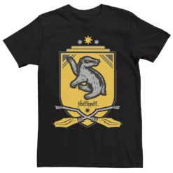 Men's Harry Potter Hufflepuff Quidditch Logo Tee