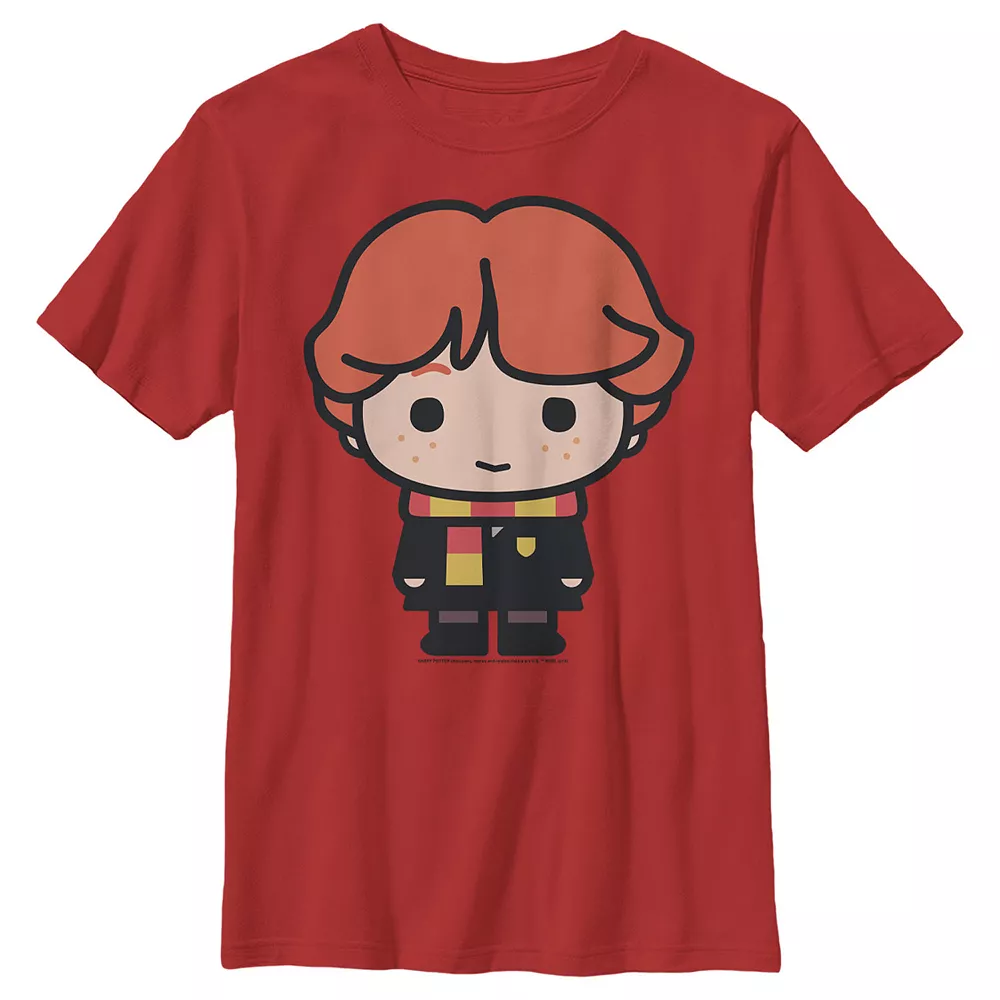 Boys 8-20 Harry Potter Ron Weasley Cute Cartoon Portrait Graphic Tee 3 Boys 8-20 Harry Potter Ron Weasley Cute Cartoon Portrait Graphic Tee