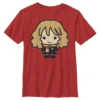 Boys 8-20 Harry Potter Hermione Granger Cute Cartoon Style Portrait Graphic Tee -Harry Potter 4414607
