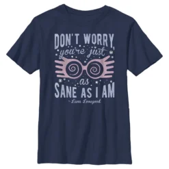 Boys 8-20 Harry Potter Luna You're Just As Sane As I Am Quote Graphic Tee