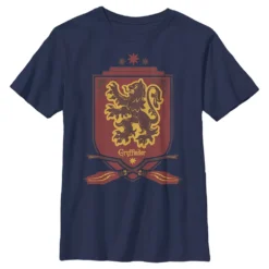 Boys 8-20 Harry Potter Gryffindor Quidditch Shield Graphic Tee