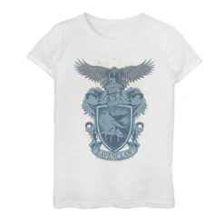 Girls 7-16 Harry Potter Ravenclaw Detailed House Crest Graphic Tee