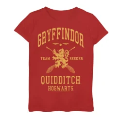 Girls 7-16 Harry Potter Gryffindor Seeker Graphic Tee