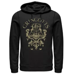 Men's Harry Potter Gringotts Logo Hoodie