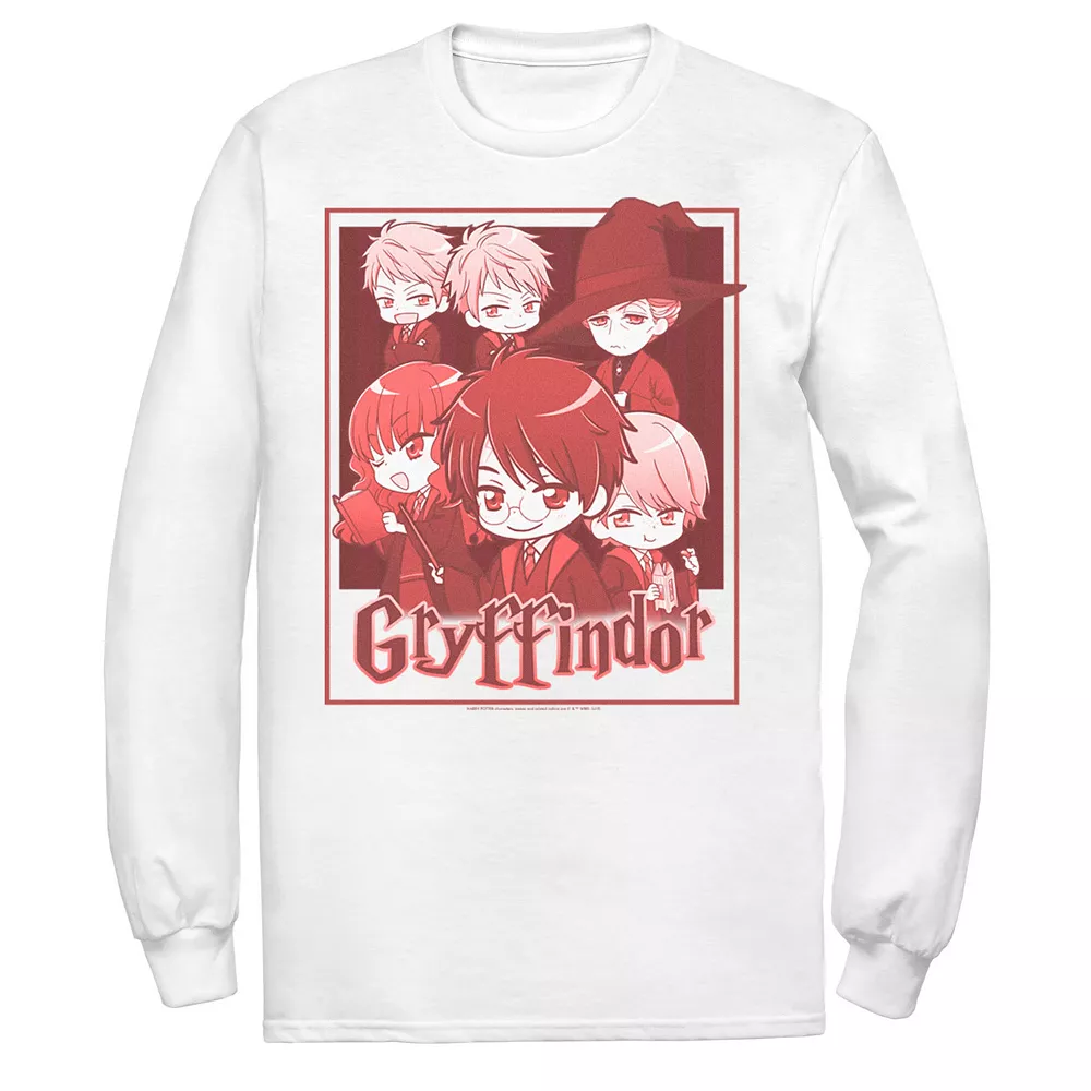 Men's Harry Potter Gryffindor House Group Shot Anime Tee 3 Men's Harry Potter Gryffindor House Group Shot Anime Tee