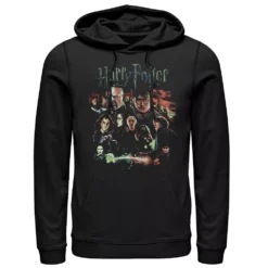 Men's Harry Potter Hogwarts Lineup Poster Hoodie