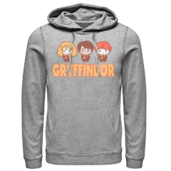 Men's Harry Potter Gryffindor Best Friends Lineup Hoodie