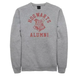 Harry Potter Men's Deathly Hollows 2 Hogwarts Alumni Logo Sweatshirt