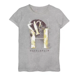 Girls 7-16 Harry Potter Hufflepuff House Watercolor Graphic Tee