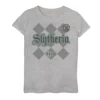 Girls 7-16 Harry Potter Slytherin Diamond Plaid Graphic Tee -Harry Potter 4590052