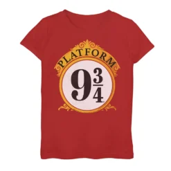 Girls 7-16 Harry Potter Platform 9 & 3/4 Sign Graphic Tee