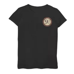 Girls 7-16 Harry Potter Platform 9 & 3/4 Simple Logo Graphic Tee