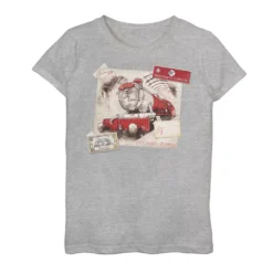 Girls 7-16 Harry Potter Hogwarts Express Post Card Graphic Tee