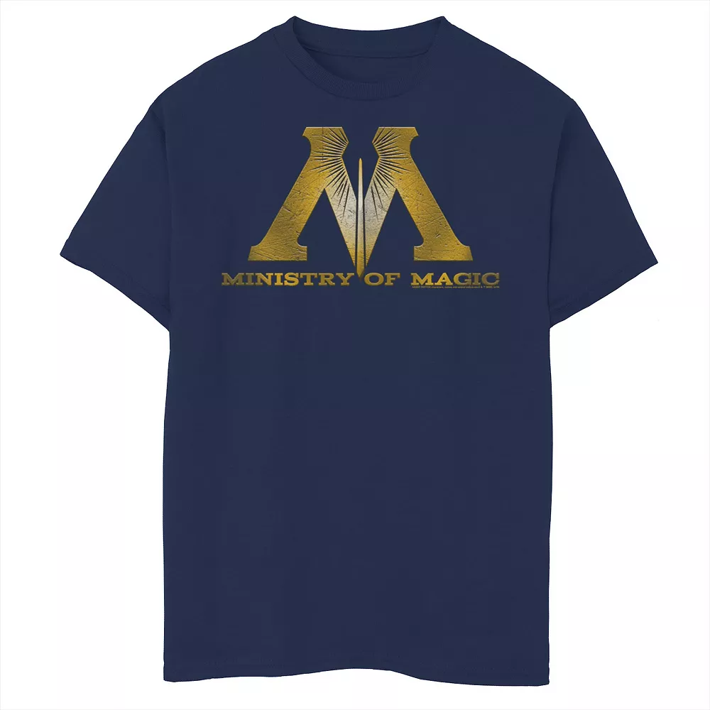 Boys 8-20 Harry Potter Ministry Of Magic Logo Graphic Tee 3 Boys 8-20 Harry Potter Ministry Of Magic Logo Graphic Tee