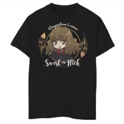 Boys 8-20 Harry Potter Hermione Granger Swish And Flick Anime Portrait Graphic Tee