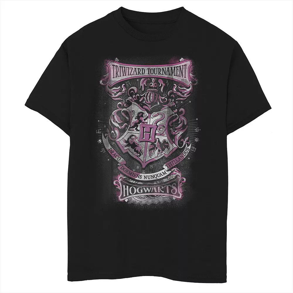 Boys 8-20 Harry Potter Triwizard Tournament Hogwarts Poster Graphic Tee 3 Boys 8-20 Harry Potter Triwizard Tournament Hogwarts Poster Graphic Tee