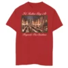 Boys 8-20 Harry Potter I'd Rather Stay At Hogwarts This Christmas Graphic Tee -Harry Potter 4934115