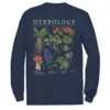 Men's Harry Potter Herbology Herb Refernce Grid Tee -Harry Potter 5055910 Navy