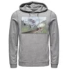 Men's Harry Potter Racing The Hogwarts Express Portrait Hoodie -Harry Potter 5058069