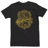 Big & Tall Harry Potter Hufflepuff Dark Detailed Crest Tee -Harry Potter 5103068