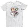 Big & Tall Harry Potter Hogwarts Crest Watercolor Tee -Harry Potter 5103078