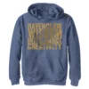 Boys 8-20 Harry Potter Ravenclaw Wisdom Intelligence Creativity Text Graphic Fleece Hoodie -Harry Potter 5116301