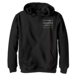 Boys 8-20 Harry Potter Hufflepuff Qualities Left Chest Graphic Fleece Hoodie